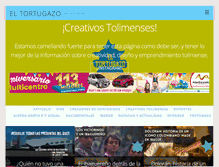 Tablet Screenshot of eltortugazo.com